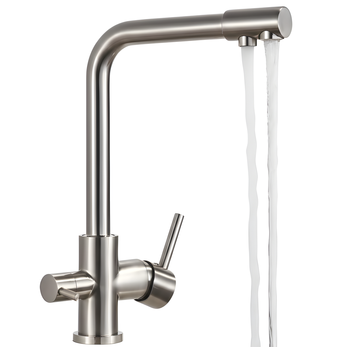 Asolo 3-Way Kitchen Faucet Solid Brass Filter Tap