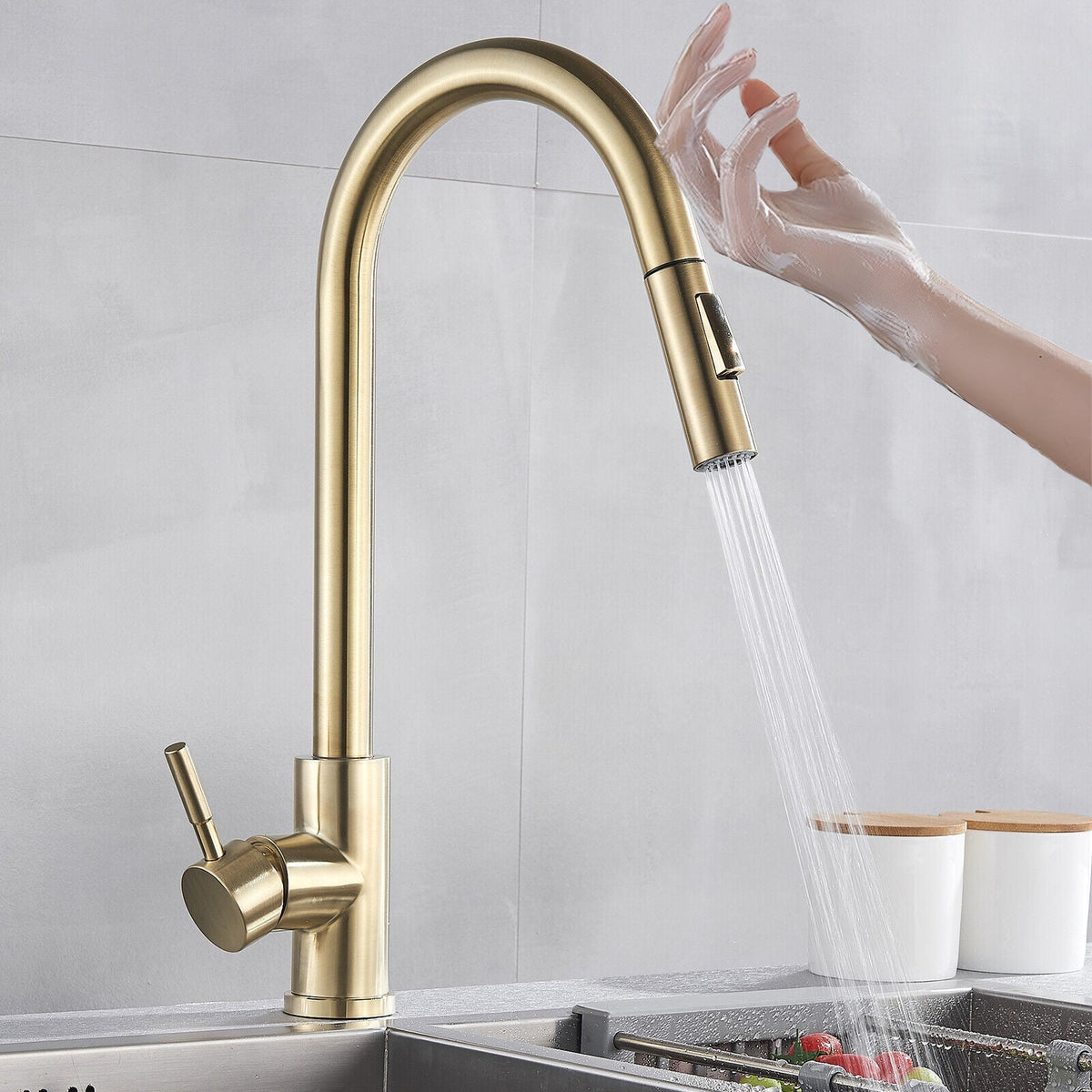 Ravello Kitchen Sink Faucet Solid Brass Smart