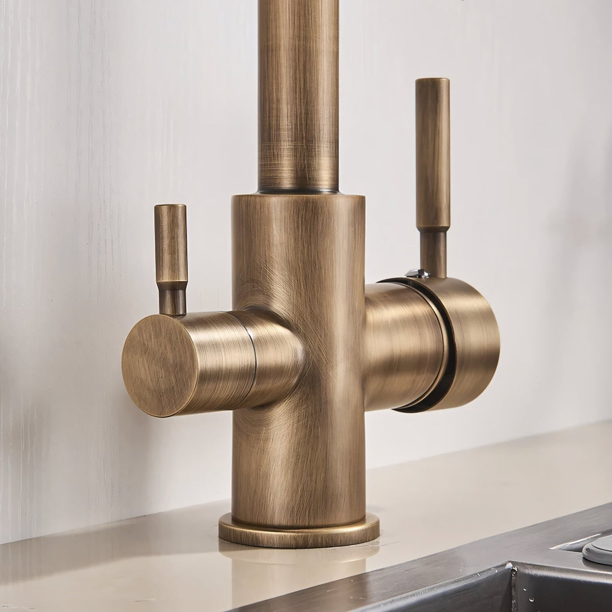 Asolo 3-Way Kitchen Faucet Solid Brass Filter Tap