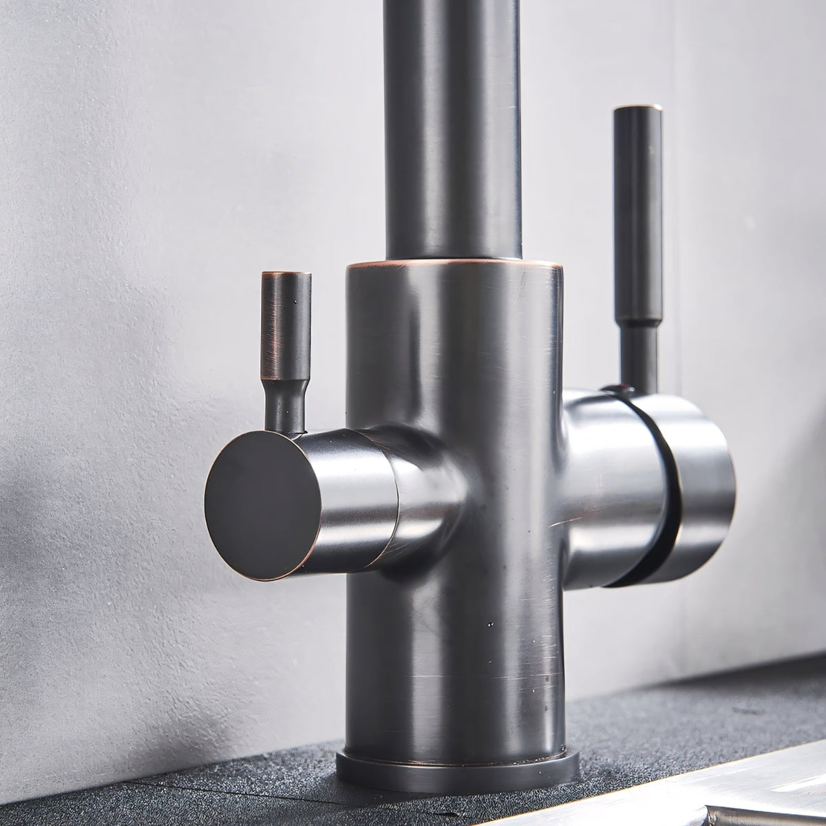 Asolo 3-Way Kitchen Faucet Solid Brass Filter Tap