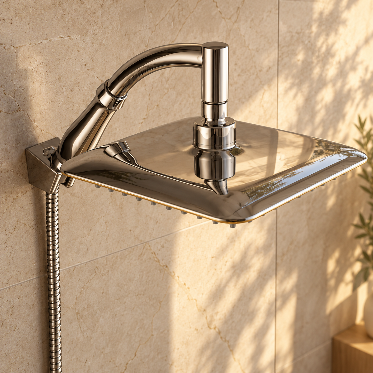 Sorrento Shower Column System Solid Brass Rainfall