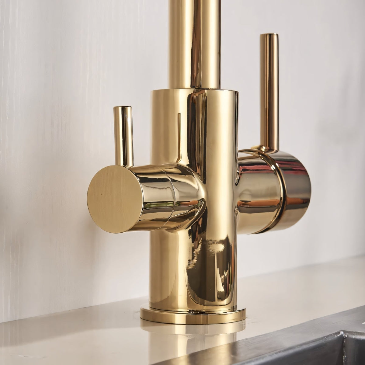 Asolo 3-Way Kitchen Faucet Solid Brass Filter Tap