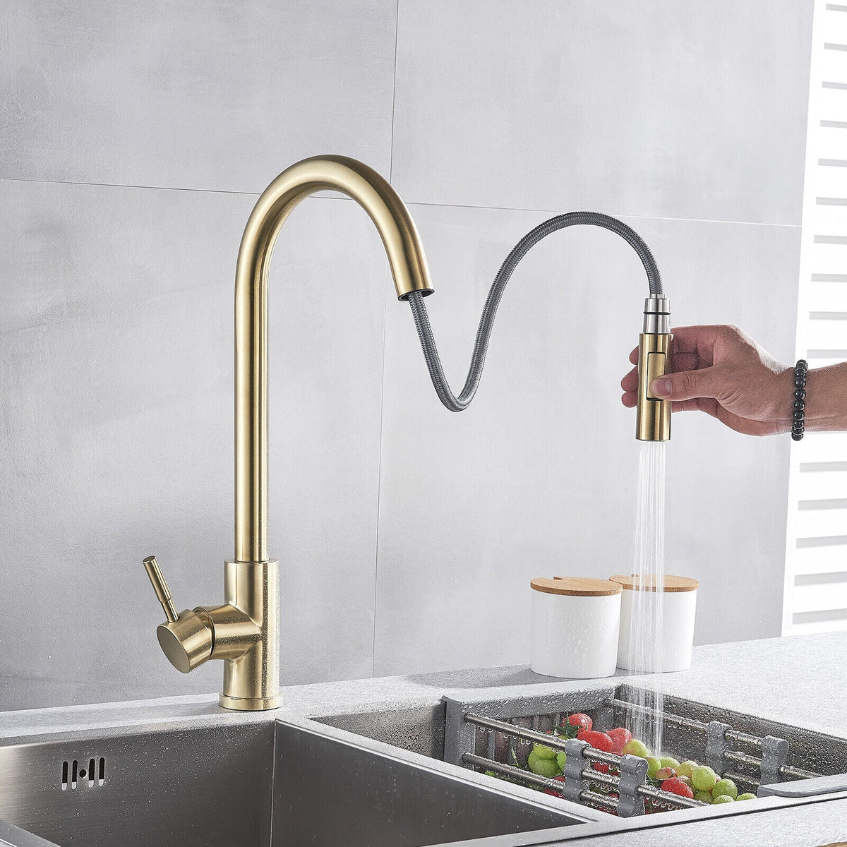 Ravello Kitchen Sink Faucet Solid Brass Smart