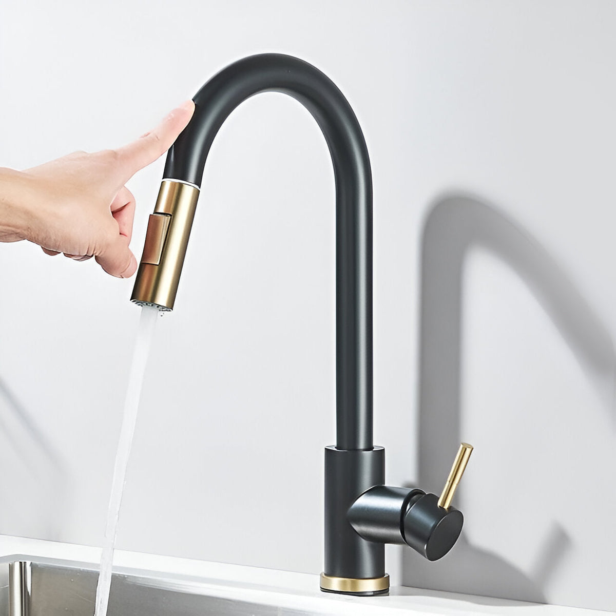 Ravello Kitchen Sink Faucet Solid Brass Smart