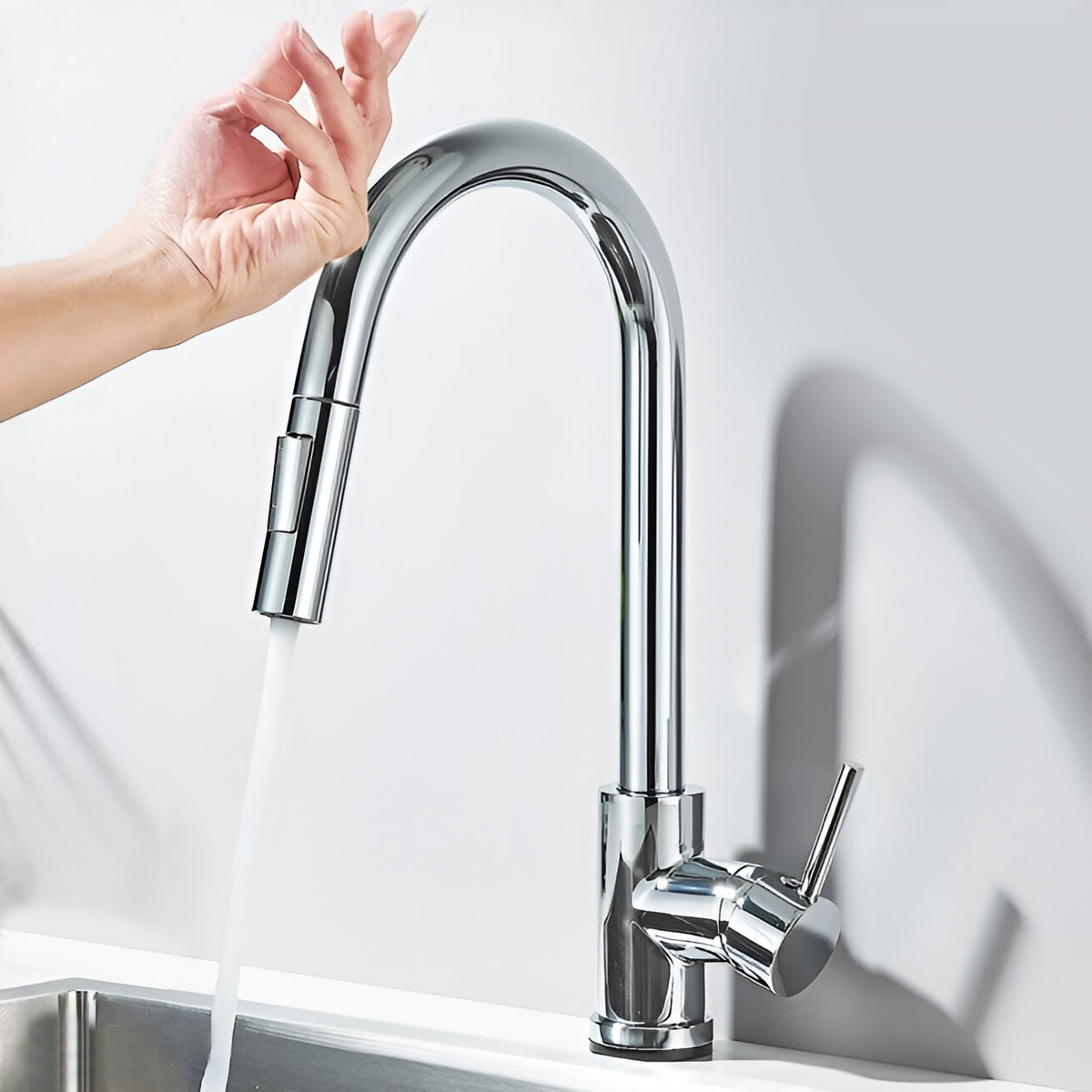 Ravello Kitchen Sink Faucet Solid Brass Smart