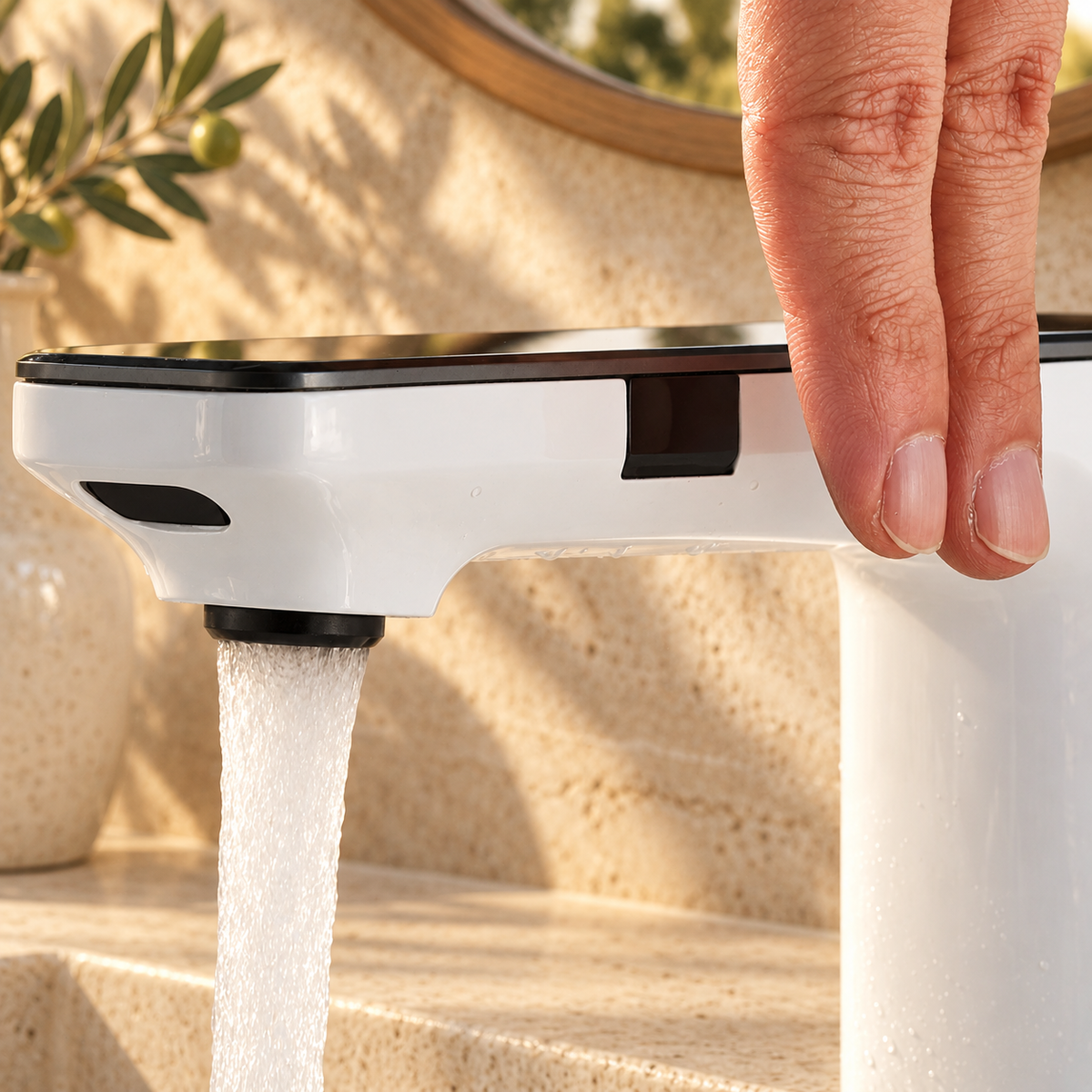 Murano Bathroom Sink Faucet Touchless Sensor