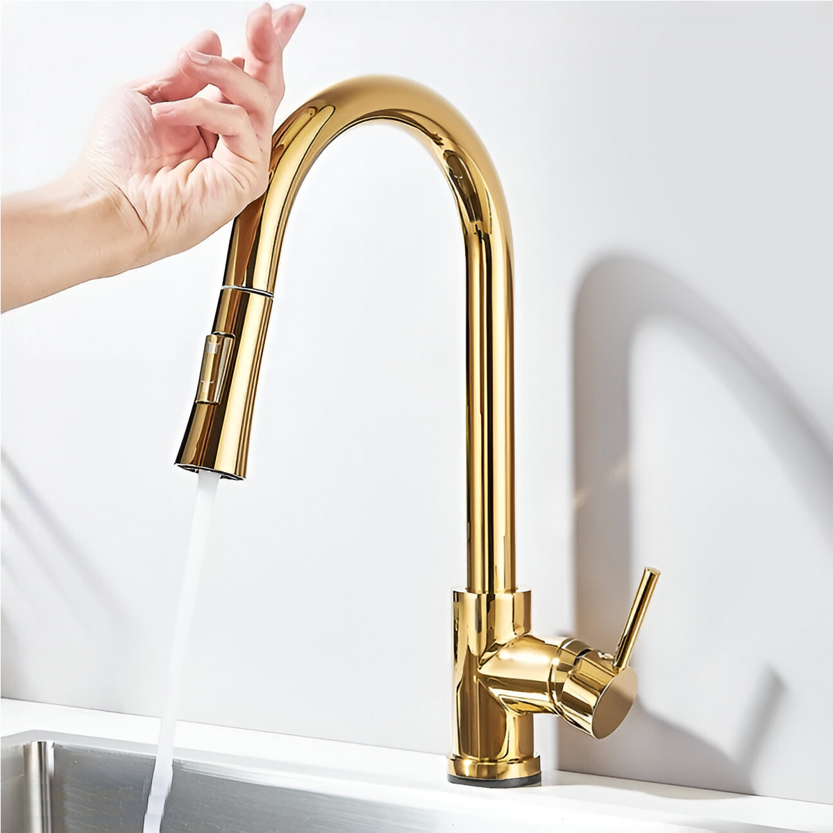 Ravello Kitchen Sink Faucet Solid Brass Smart