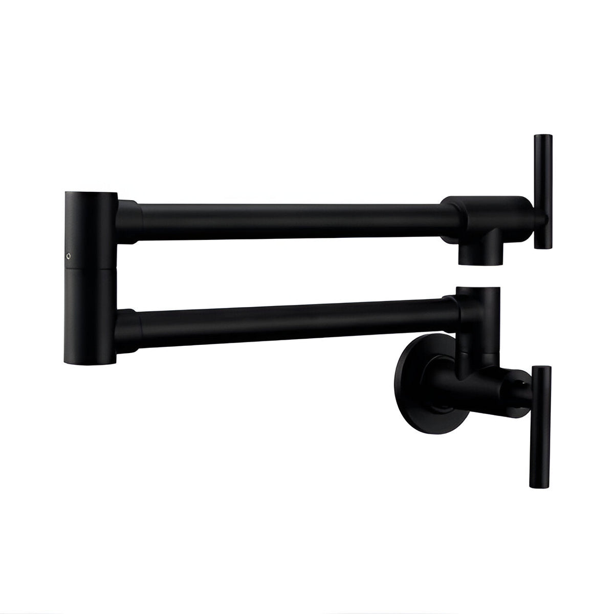 Bolzano Wall-Mounted Kitchen Faucet Solid Brass Swivel Spout