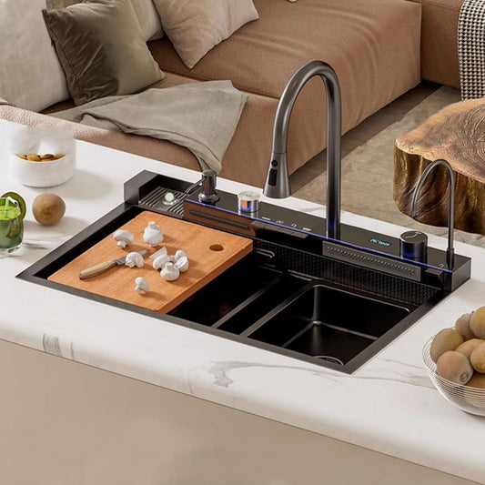 Burano Kitchen Sink Faucet Solid Brass Smart