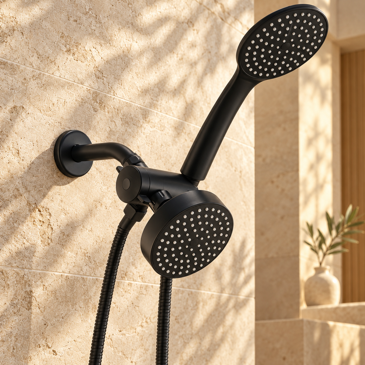 Treviso Shower Head Solid Brass Rainfall