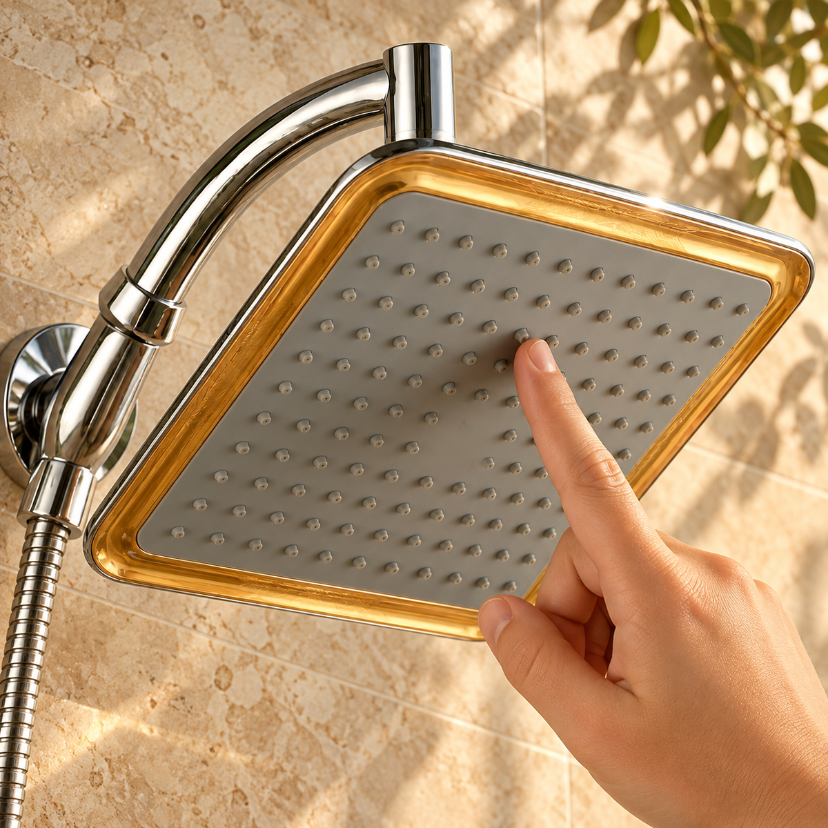 Sorrento Shower Column System Solid Brass Rainfall