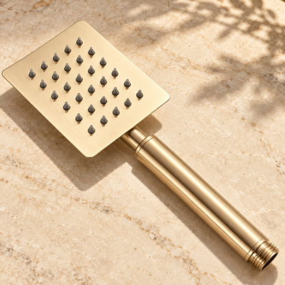 Orvieto Shower Column System Solid Brass Rainfall