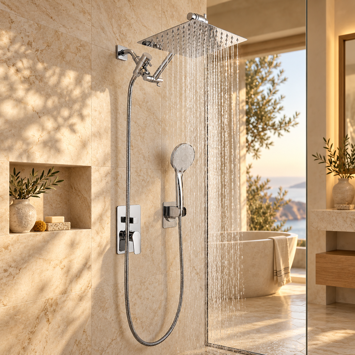 Bari Shower Column Rainfall