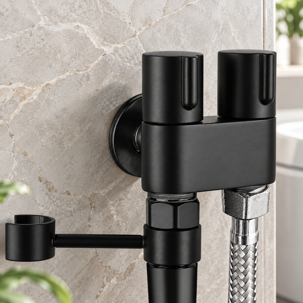 Camogli Bidet Sprayer Kit Stainless Steel for Toilet