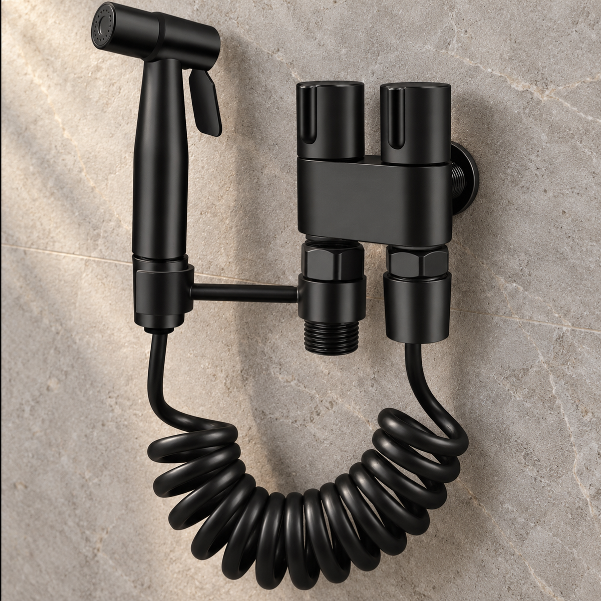 Camogli Bidet Sprayer Kit Stainless Steel for Toilet