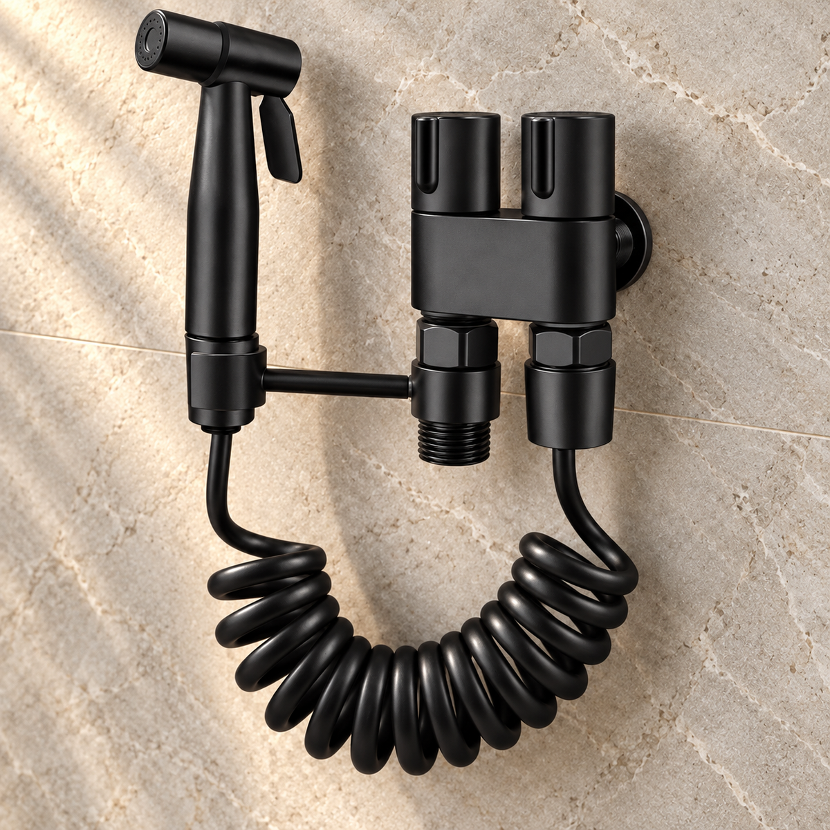 Camogli Bidet Sprayer Kit Stainless Steel for Toilet