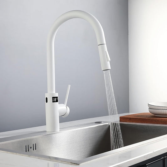Positano 3-Way Kitchen Faucet with Pull-Out Sprayer