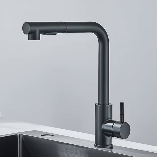 Arona Kitchen Sink Faucet Solid Brass with Pull-Out Sprayer