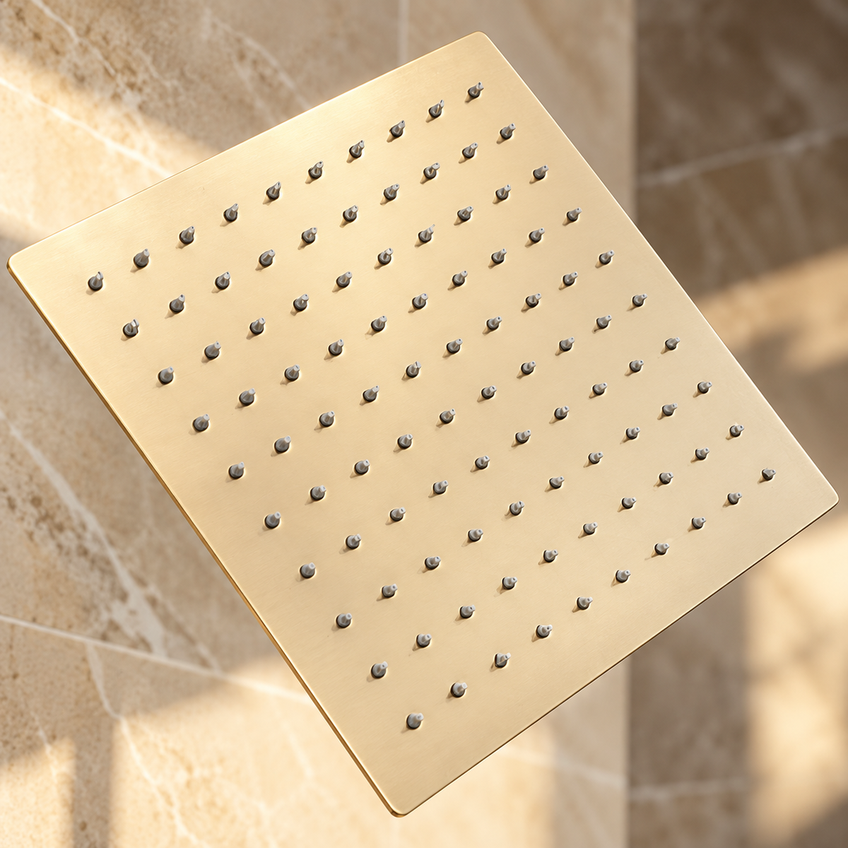 Orvieto Shower Column System Solid Brass Rainfall