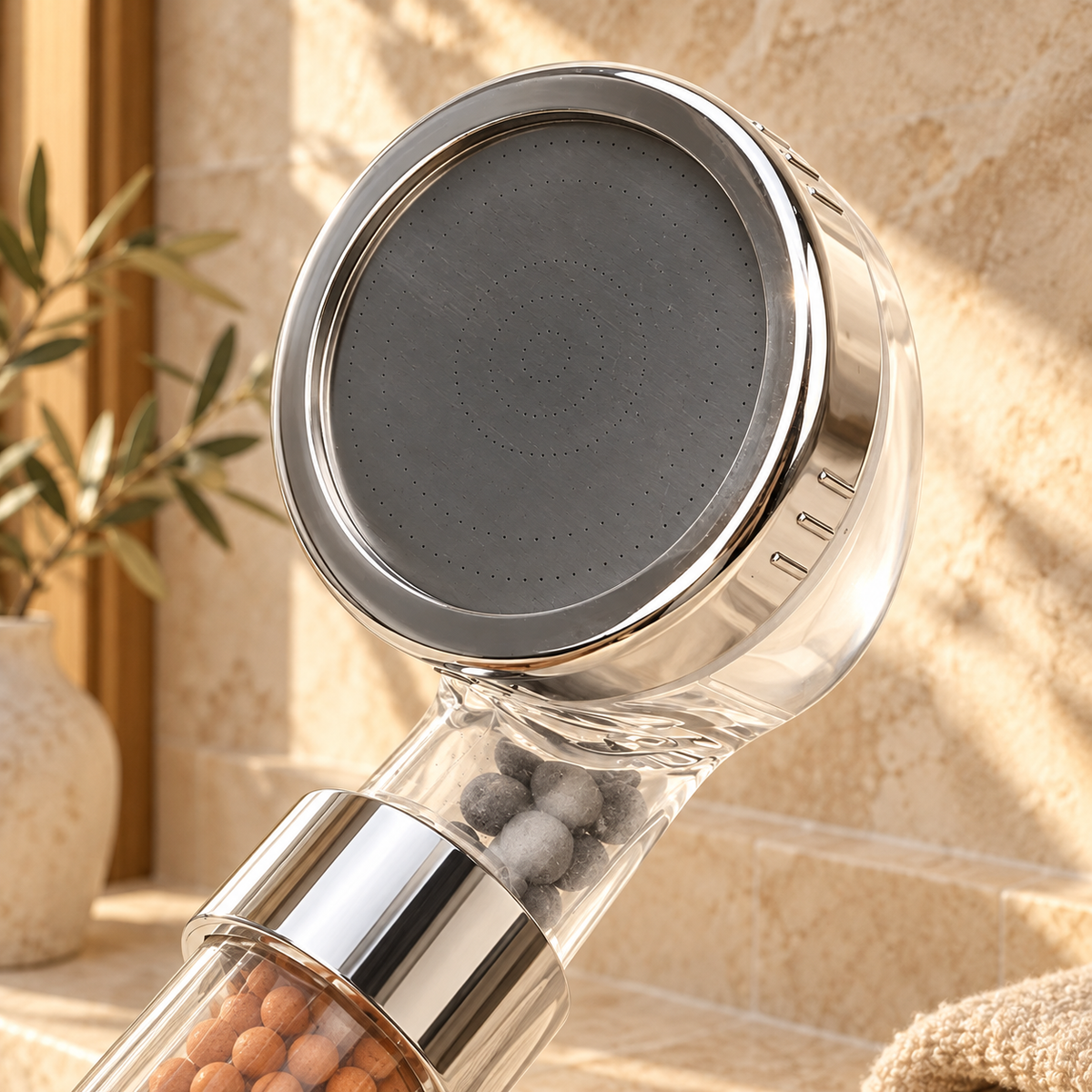Pavia Shower Head Brass Rainfall