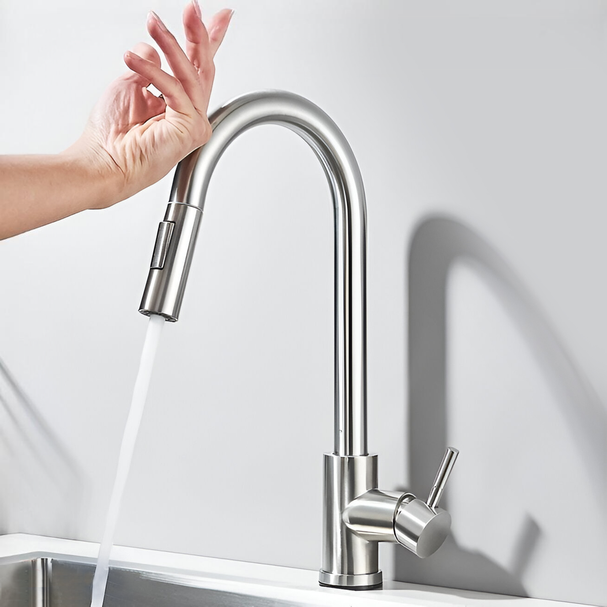 Ravello Kitchen Sink Faucet Solid Brass Smart